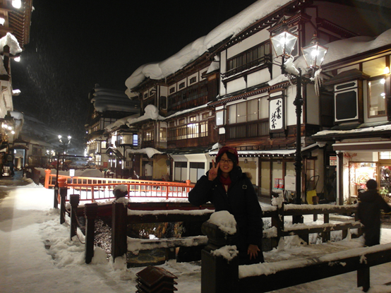 日本留學心得  日光江戶村的夜晚